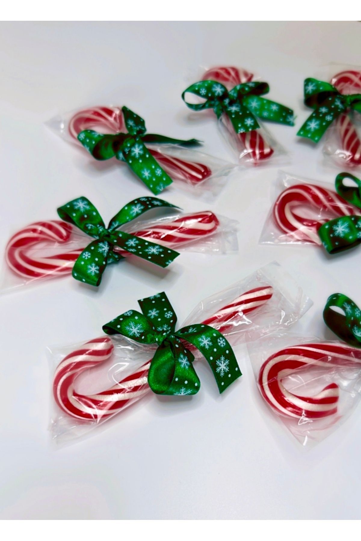 SPİL-New Year's Walking Stick with Candy Bow 15 Pieces - Karne Gift - Birthday - Gift for Students 3