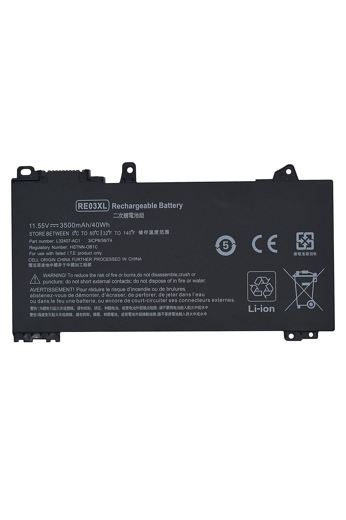 OEM H P ProBoo k 450 G7 (8MH55EA), 450 G7 (8VU15EA) Uyumlu Laptop Batarya