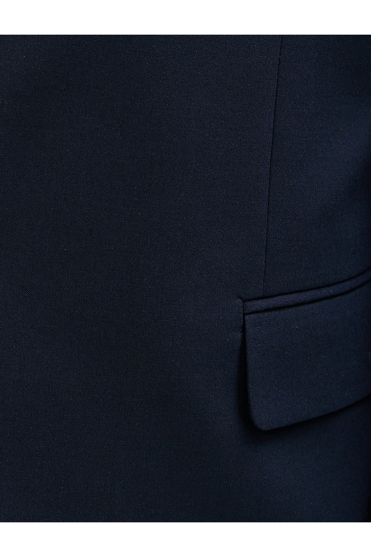 Koton-Basic Blazer Jacket with Stitching Detail, Buttons and Pockets 6