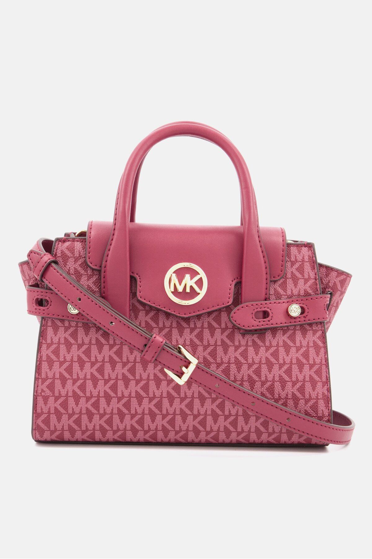 Michael Kors-Women Brand Logo Crossbody Bag 18 H x 24 L x 9 W cm, Maroon 1