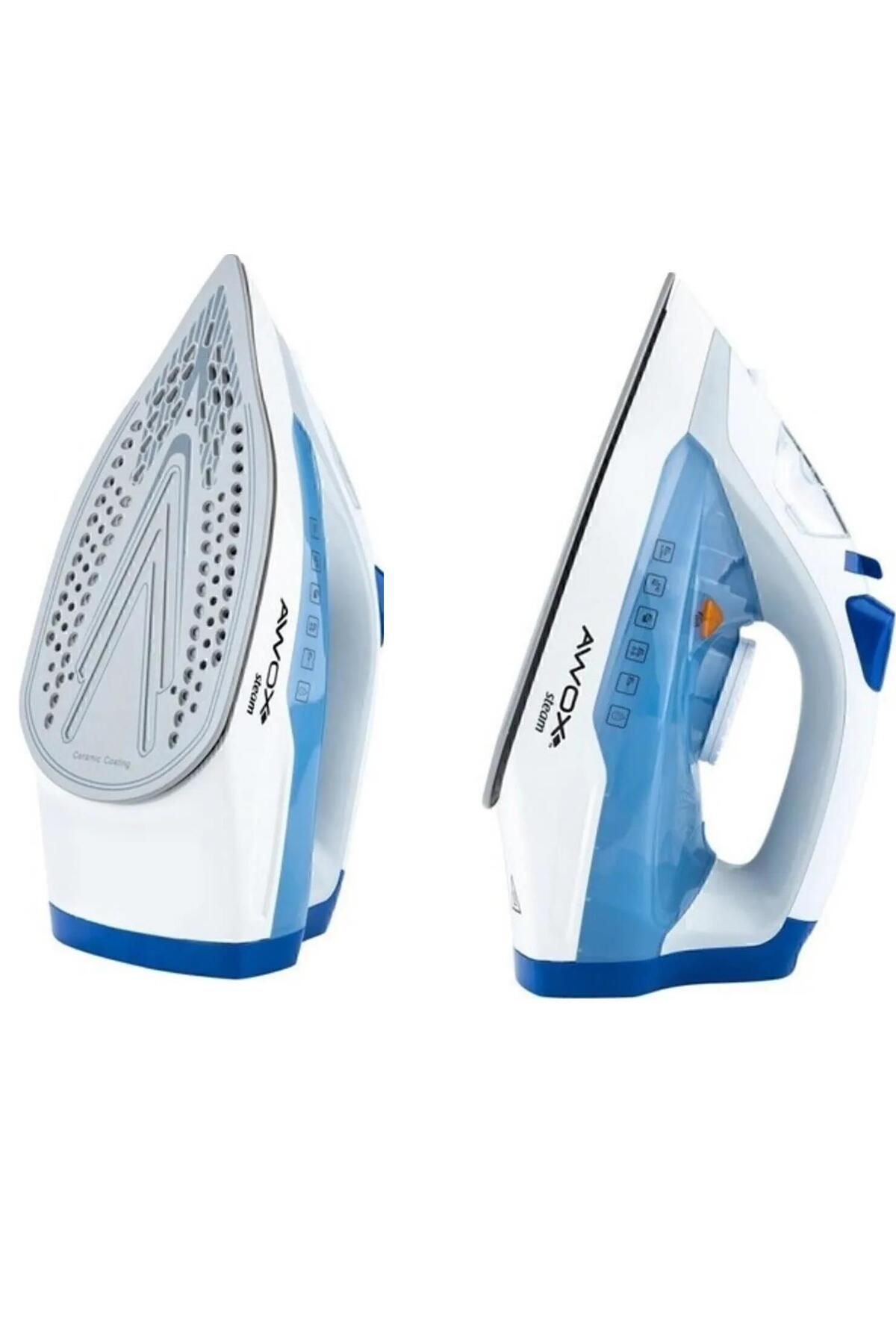 AWOX NEW BuharlıI Ütü 2600 w Anti drip – anti calc Seramik taban Self-Clean