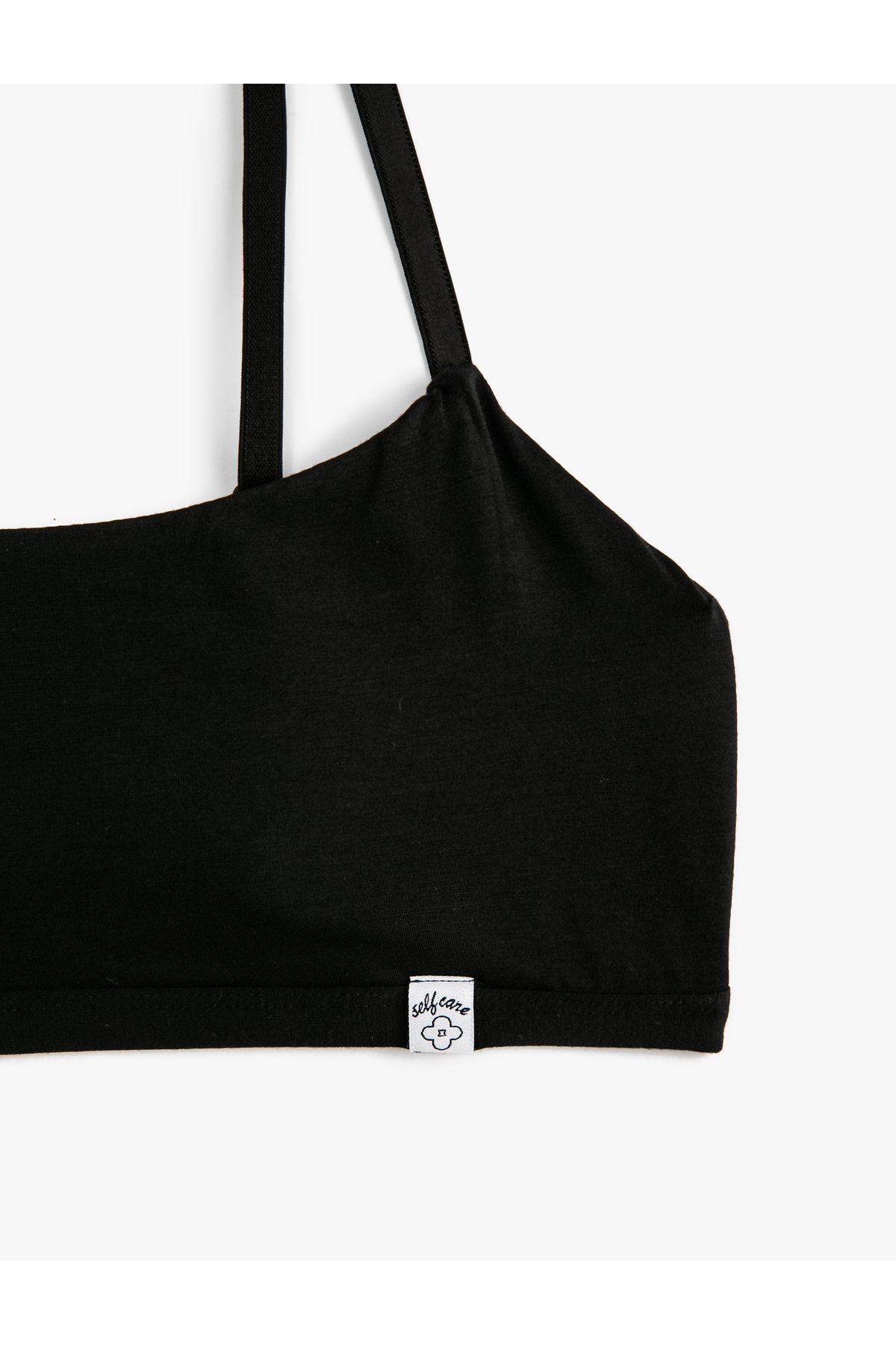 Koton-Non-wired Bra Without Padding Without Padding Strap Viscose 2
