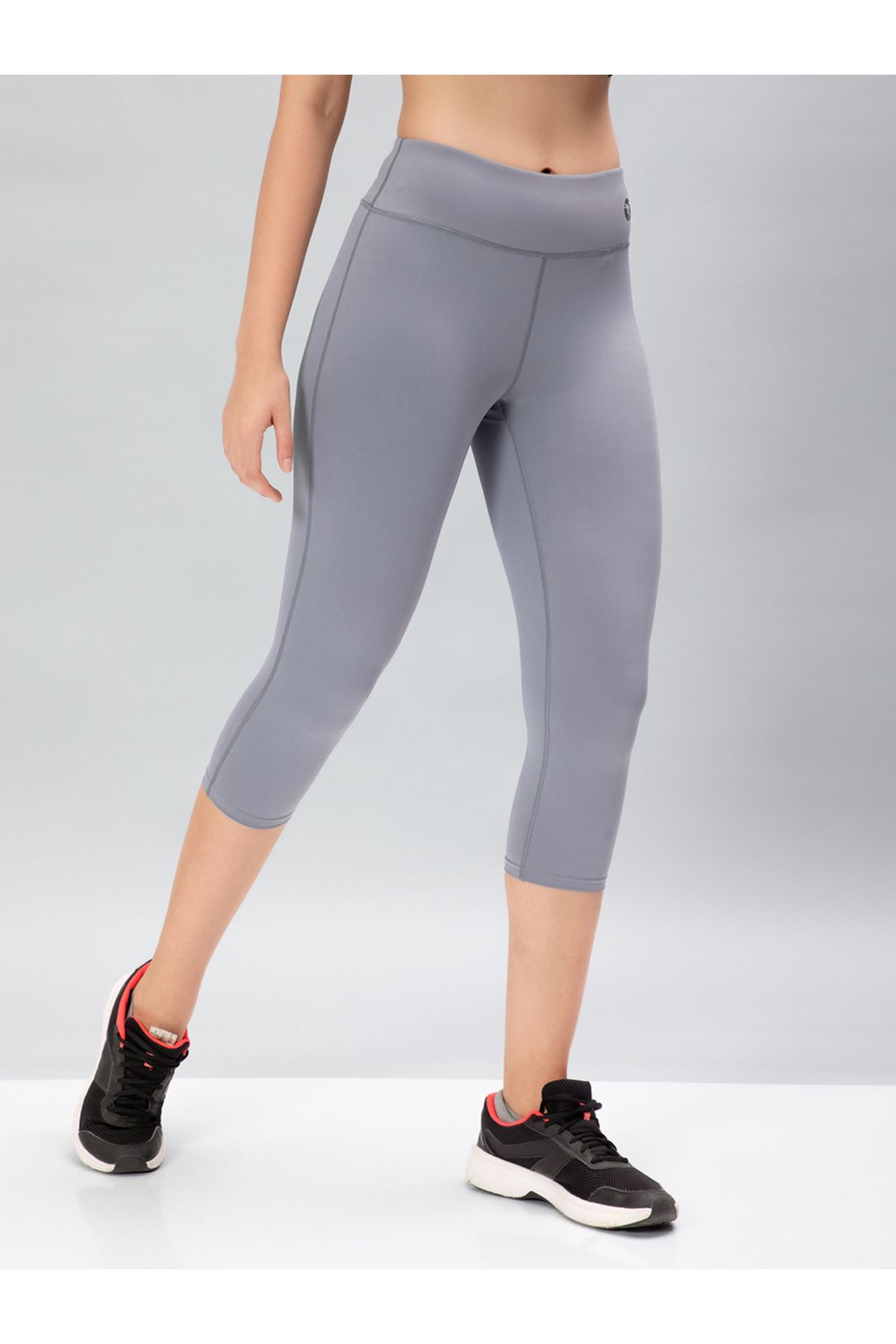 Technosport By Styli-Solid 3/4 Tights with ELASTO PLUS 2