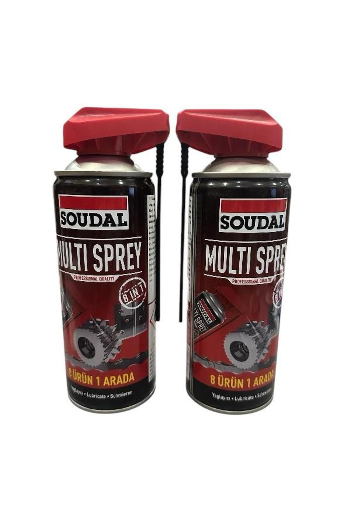 Soudal Multi Sprey Yağlayıcı Pas Sökücü 400 mlKobra Başlı