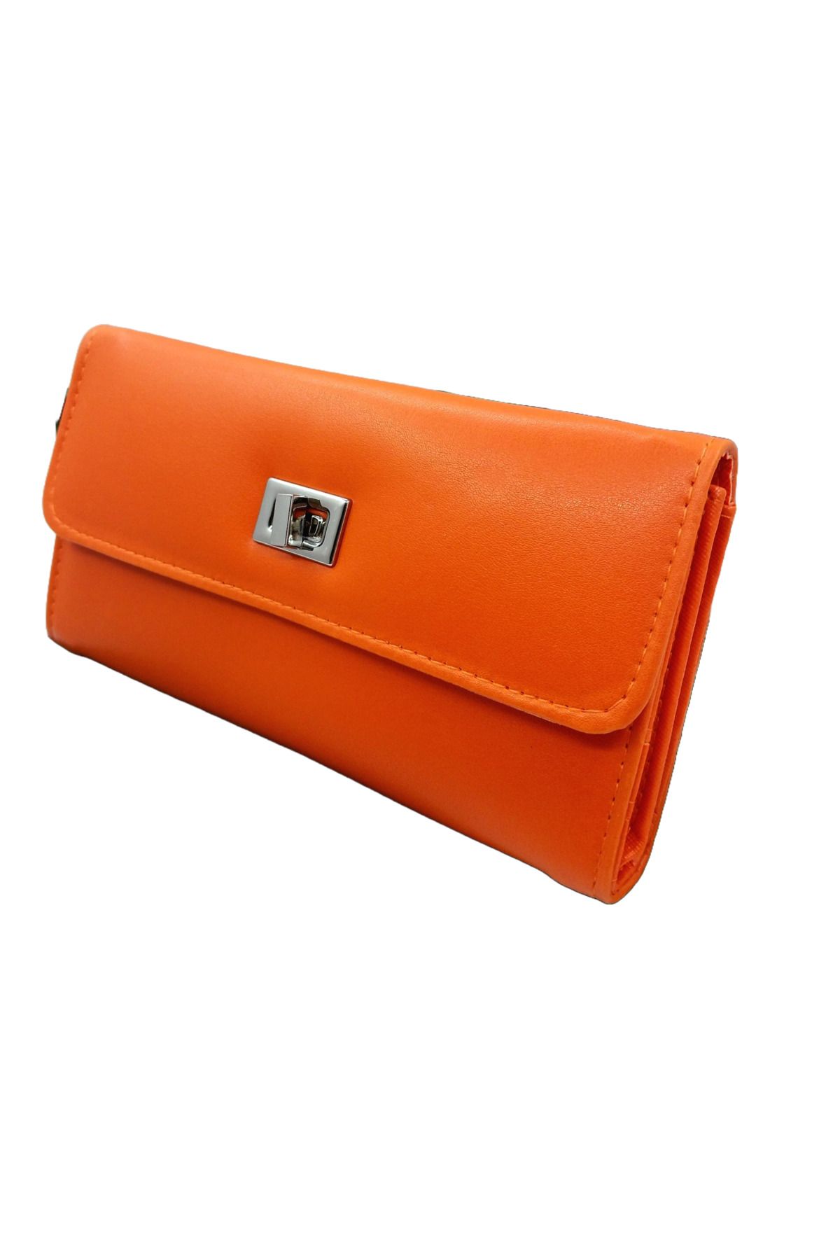 ARONA-Wallet with Orange Clamshell 3