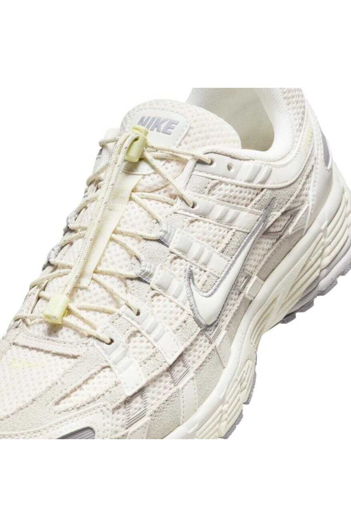 نايكي-Nike P-6000 Premium - حذاء رياضي نسائي باللون الأبيض القديم 6