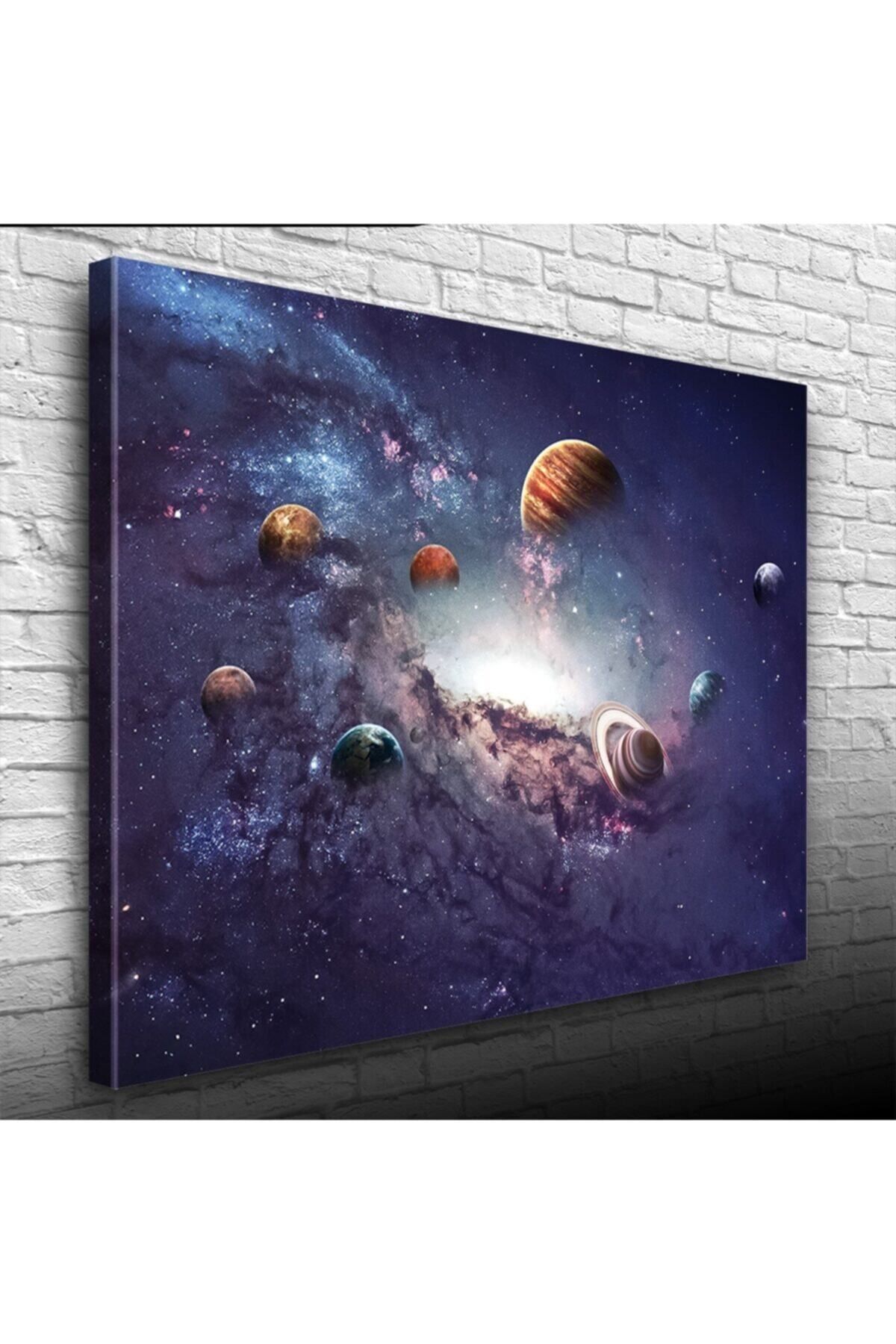 pazarella Uzay Canvas Tablo (50x70)