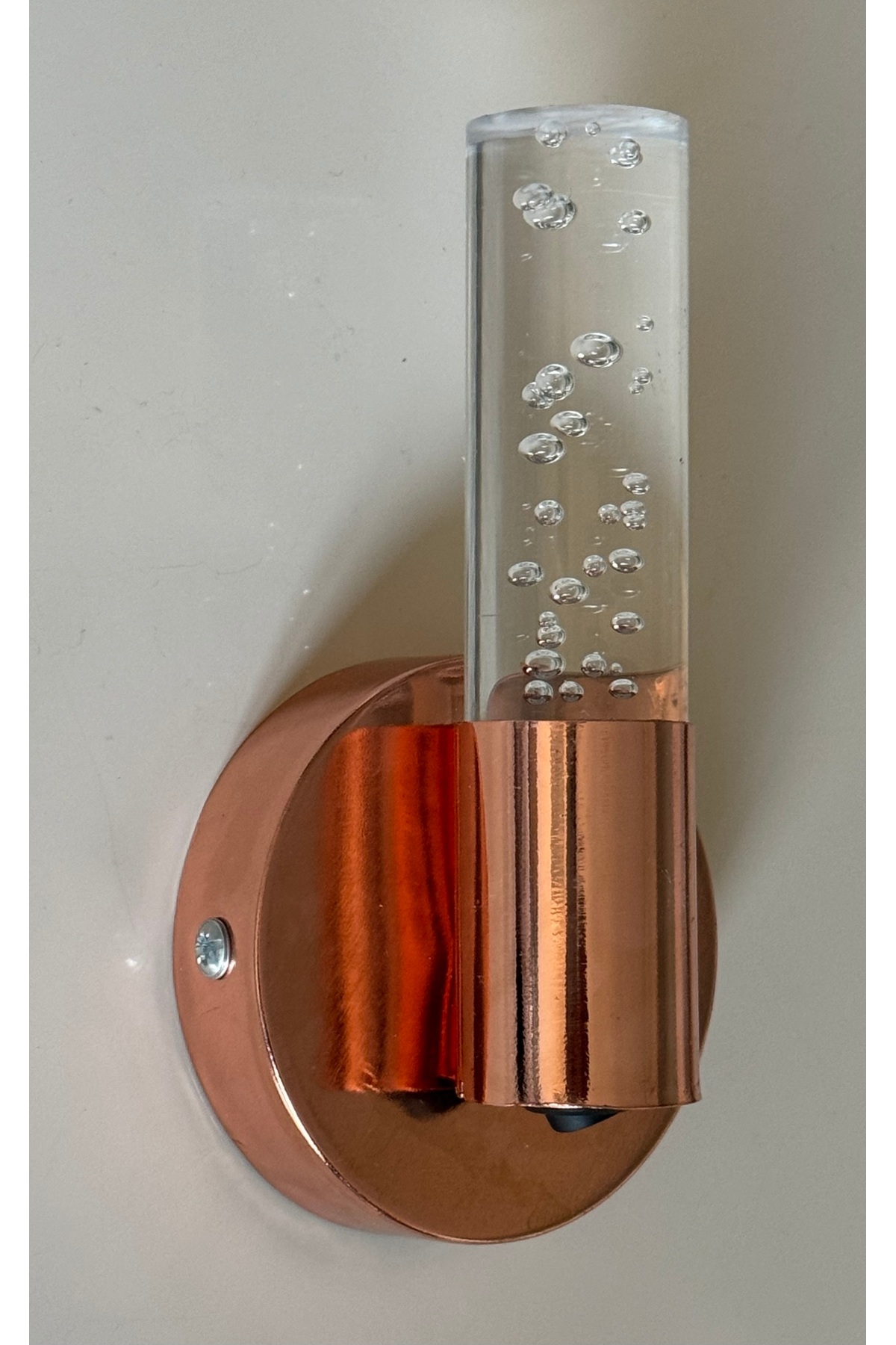 Semco LENA Pilli Duvar Aplik (BAKIR RENK KAPLAMALI) Led Aydınlatma ...