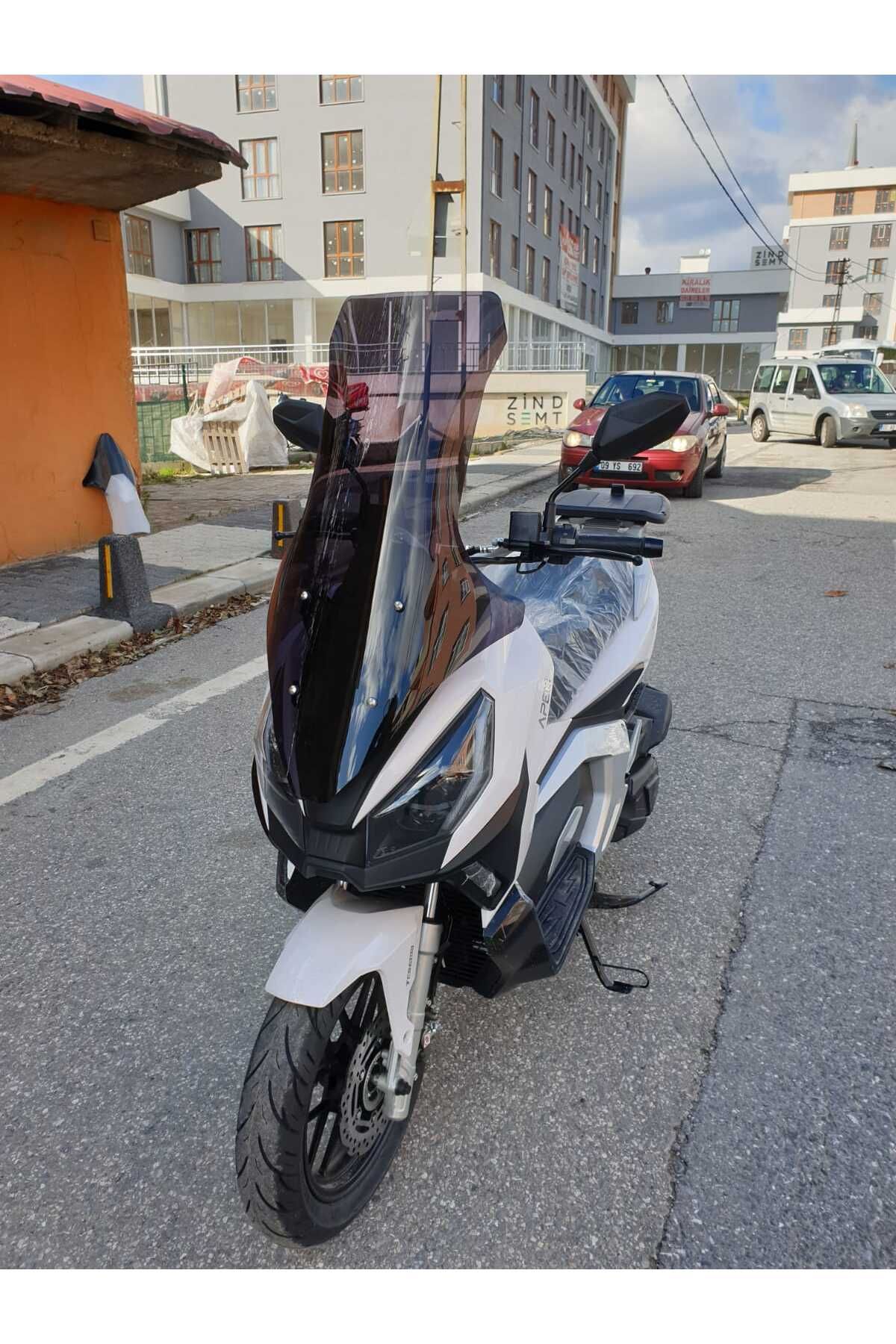 Volta Apec Apx7 Siperlik Ön Cam 2025 Model 78cm Siyah Renkli 4mm UZUN CAM