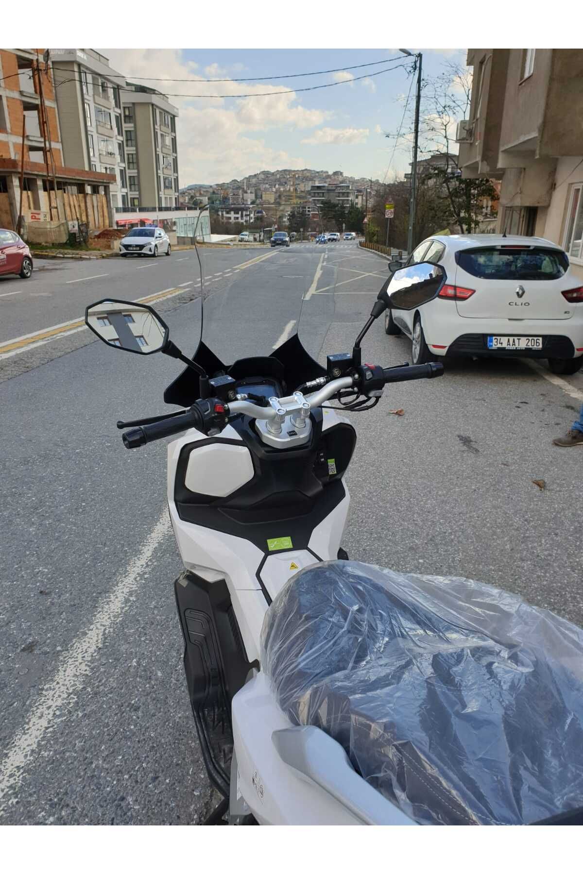 Volta Apec Apx7 Siperlik Ön Cam 2025 Model 78cm şeffaf Renkli 4mm UZUN CAM