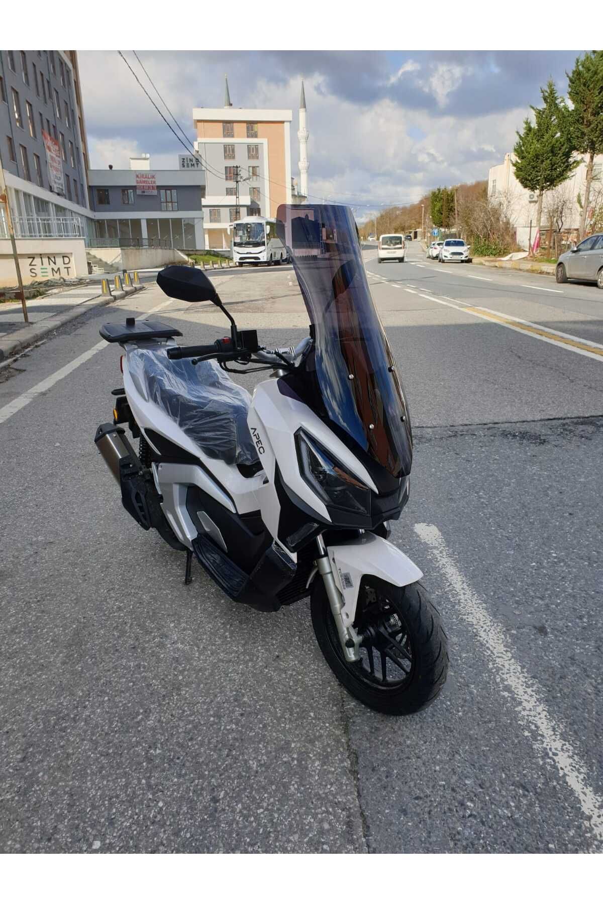 Volta Apec Apx7 Siperlik Ön Cam 2025 Model 78cm Siyah Renkli 4mm UZUN CAM