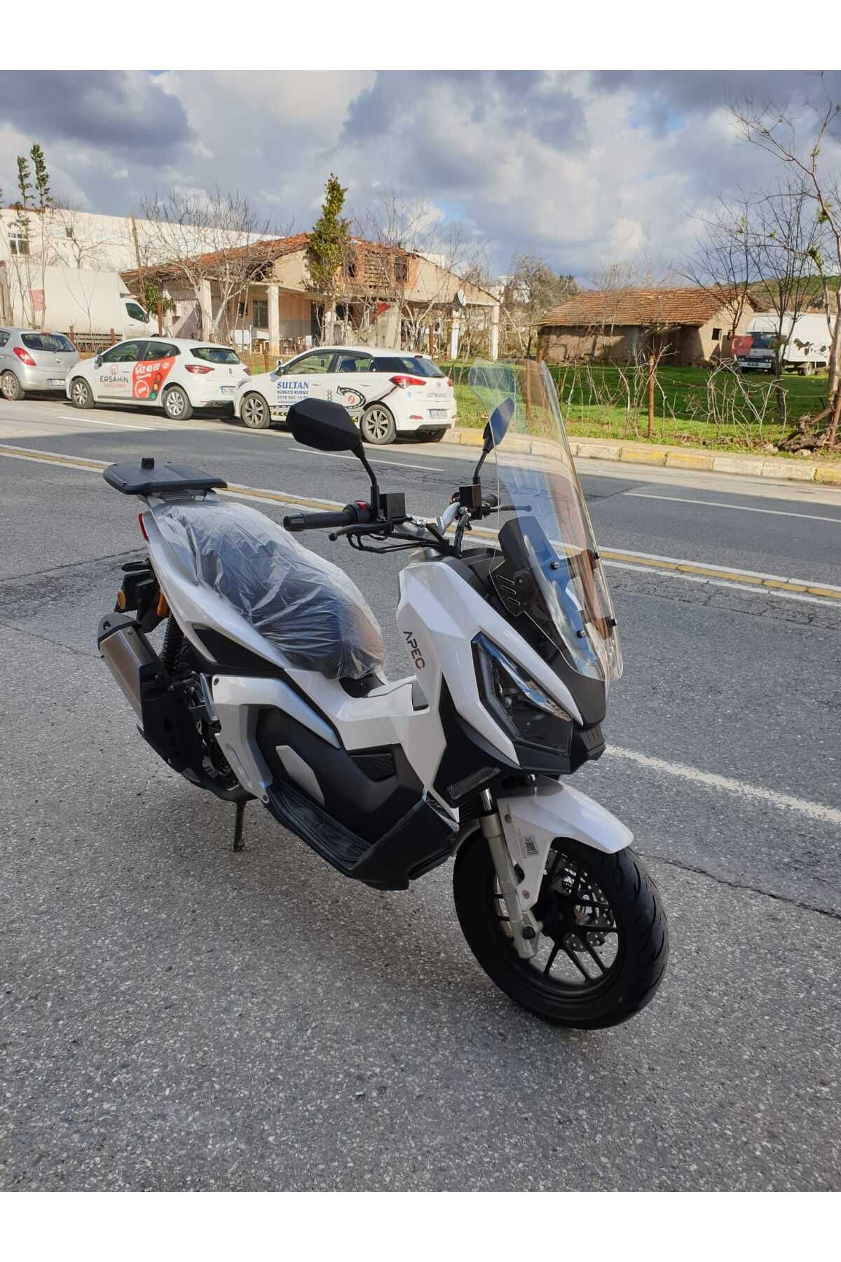 Volta Apec Apx7 Siperlik Ön Cam 2025 Model 68cm şeffaf Renkli 4mm ORTA BOYLU CAM