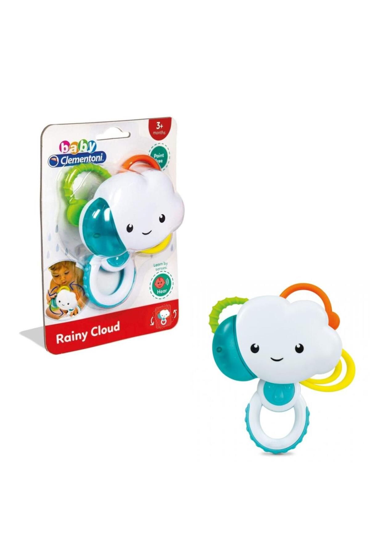NessiWorld mrpurple 17324 Baby Clementoni® - Bulut Çıngırak +3 ay