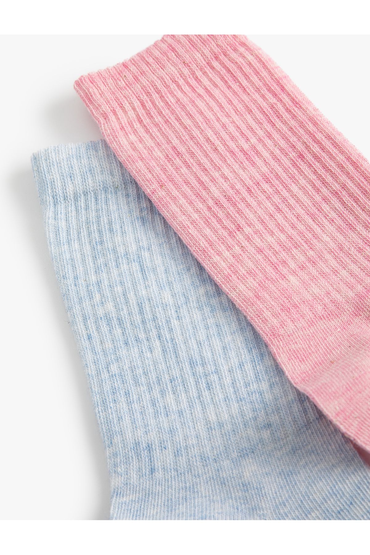 Koton-Set de șosete colorate texturate din 2 piese 3