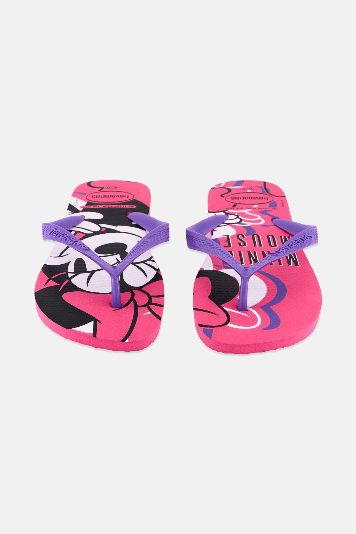 Havaianas-Unisex Top Disney Slip On Slippers, Pink/Purple Combo 4