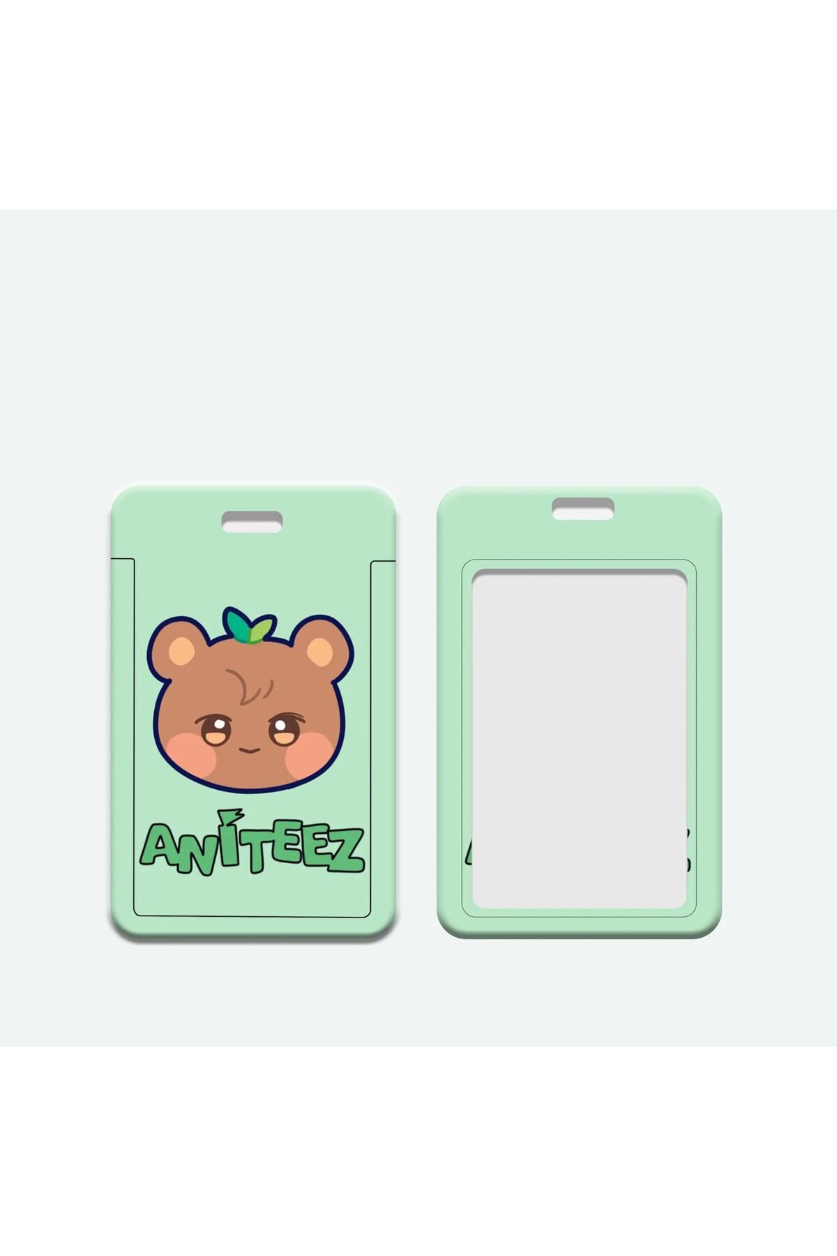 Kpop Dünyasi ATEEZ ANİTEEZ Jongho '' JJONGbear '' Sert Kapak Card