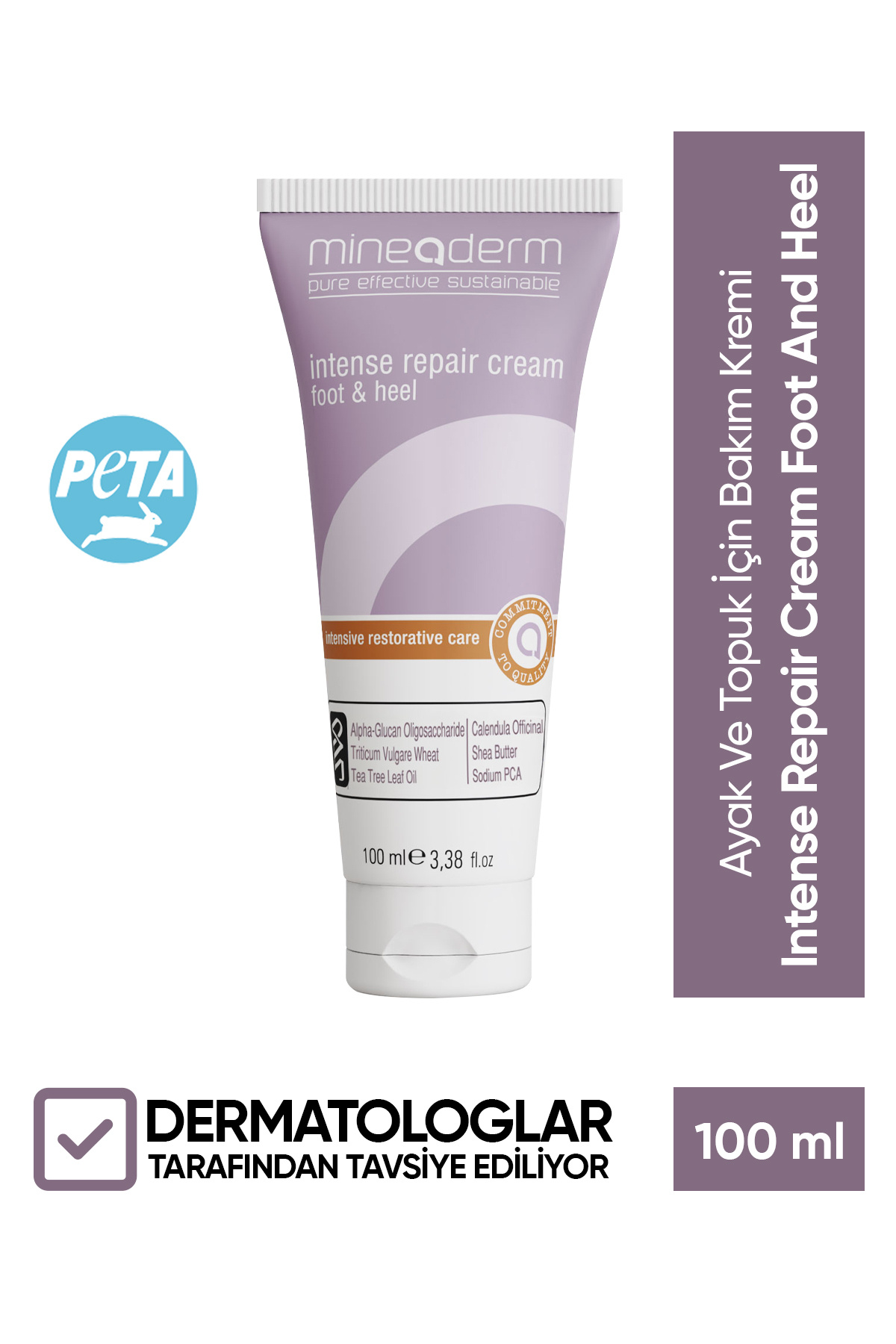 mineaderm Ayak Ve Topuk Için Bakım Kremi/ Intense Repair Cream Foot And Heel
