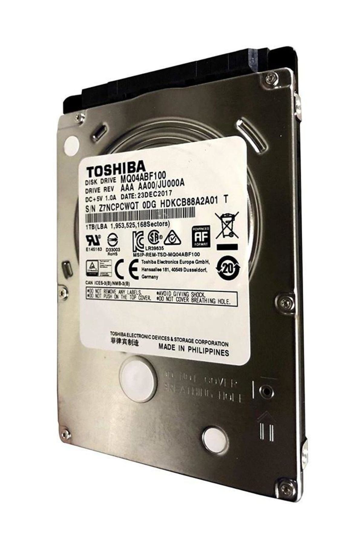 Toshiba 2.5 1TB 128MB 5400RPM MQ04ABF100 Dahili Disk - Fiyatı