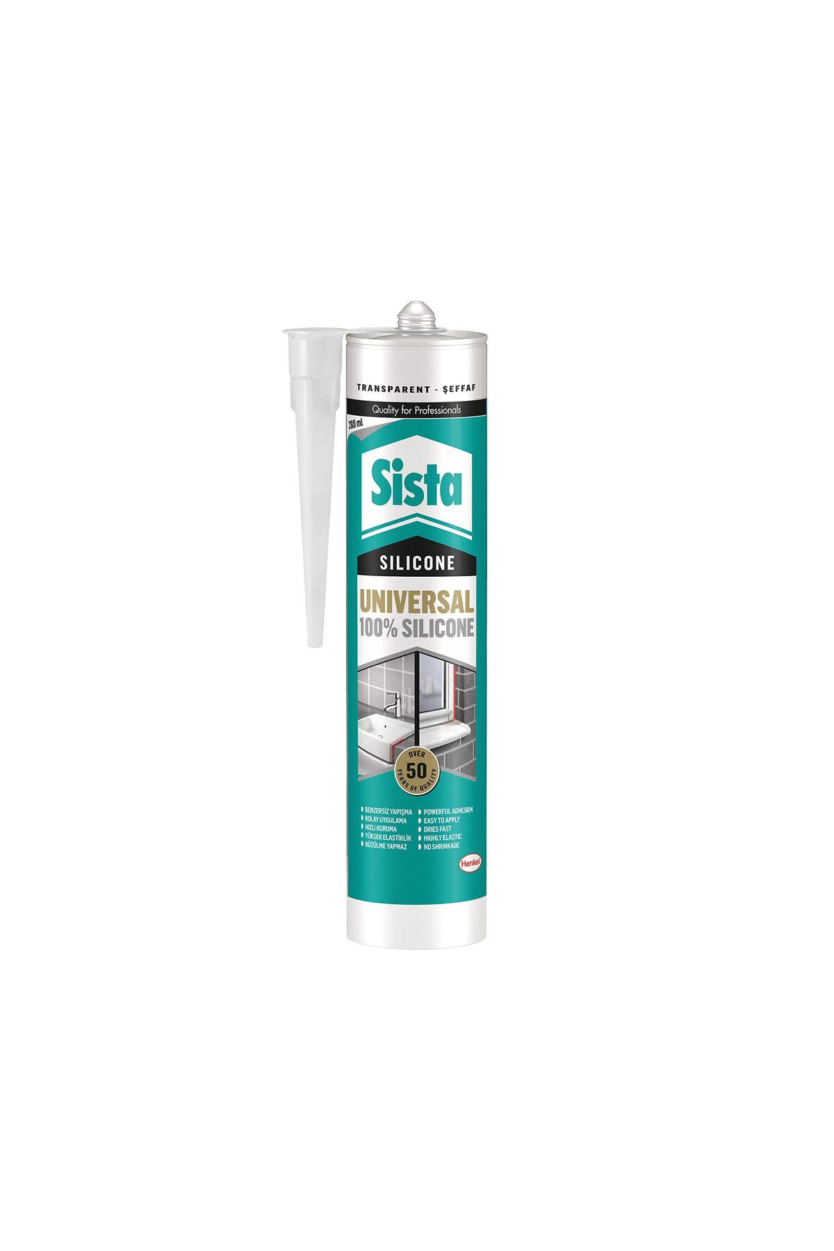 Sista Universal Şeffaf Silikon 280ml