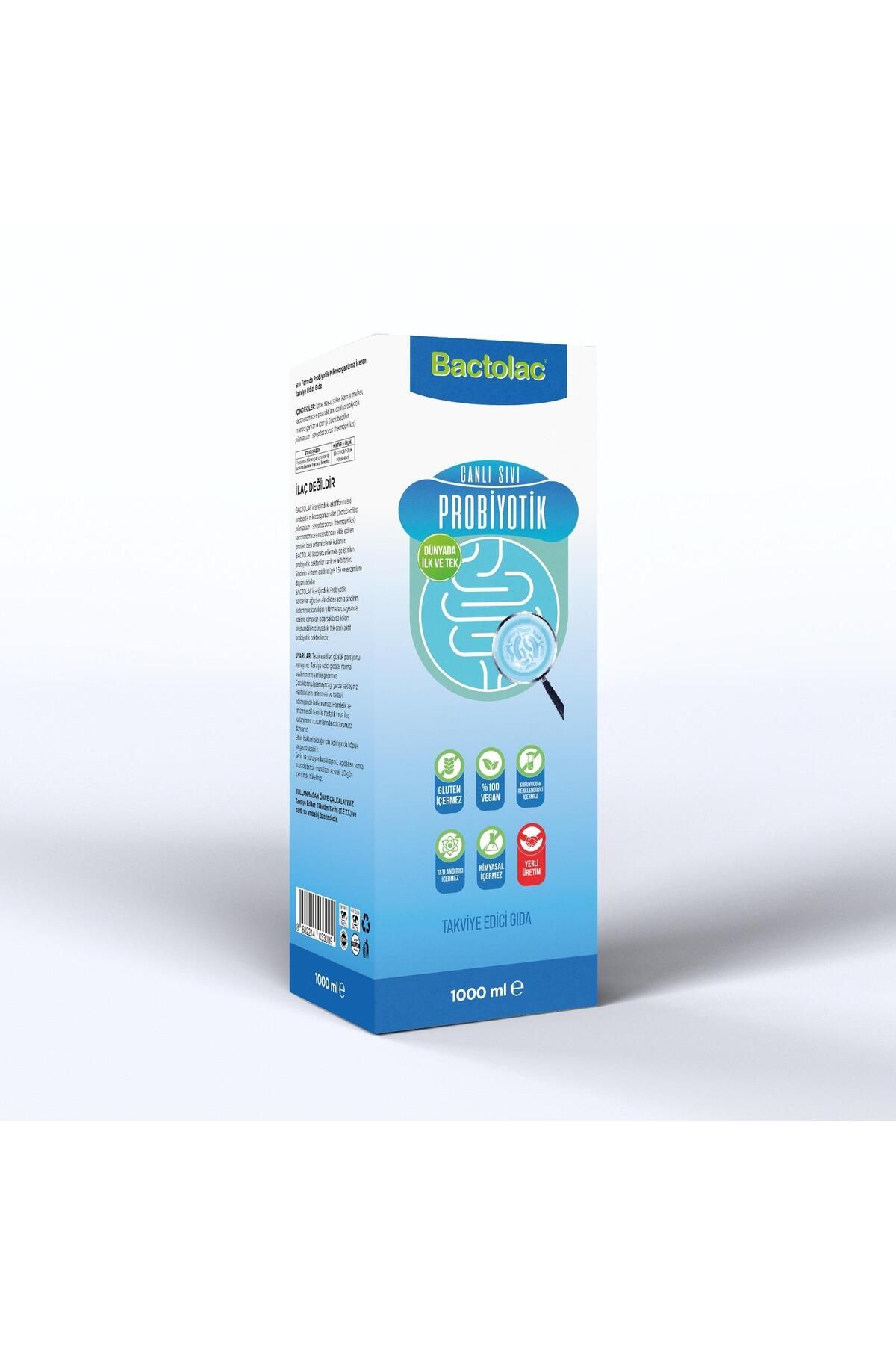 Bactolac-Active Probiotic Triple Set 3X1000Ml 7