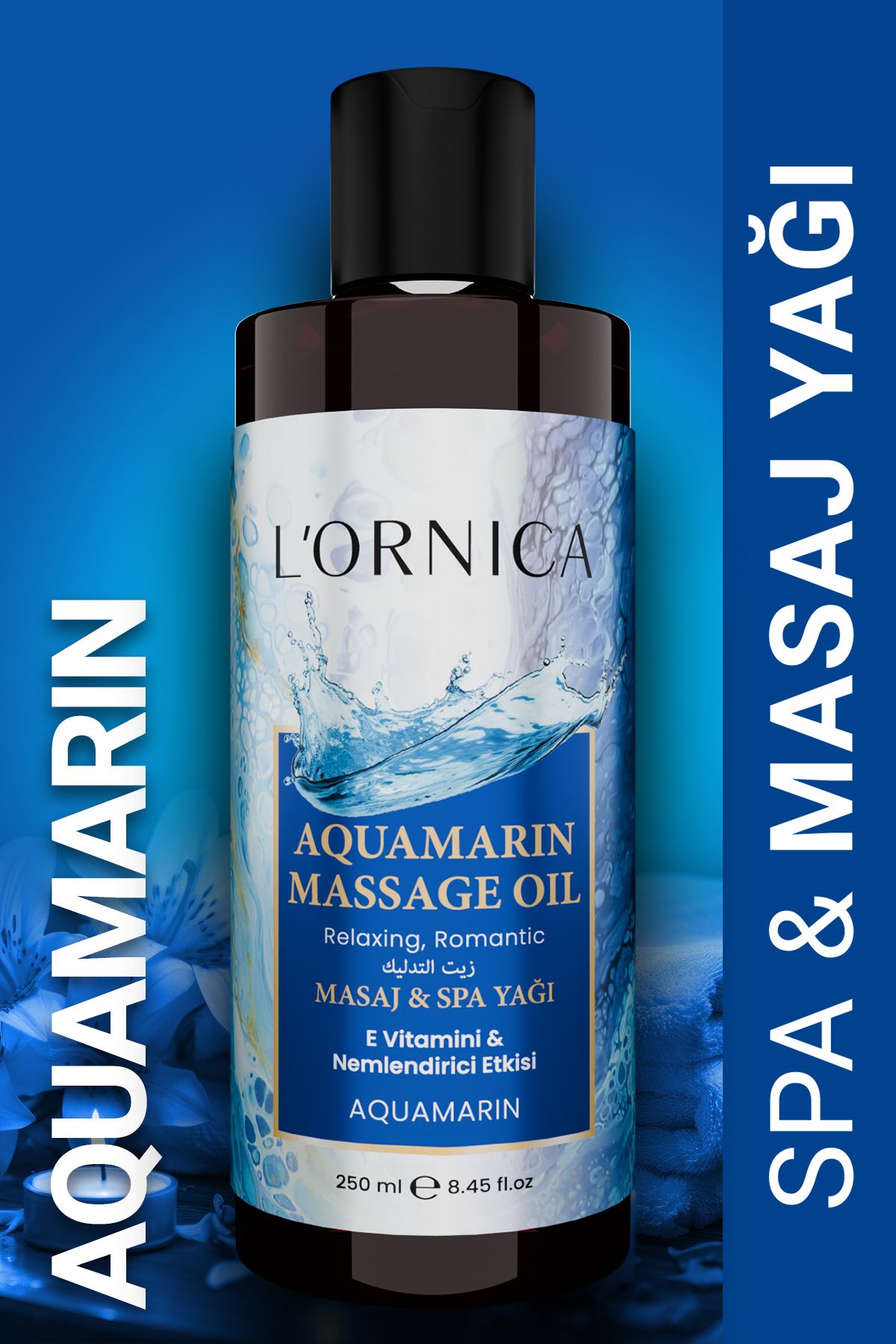 Lornica Rahatlatıcı Spa Masaj Yağı Deniz Esintisi Aromaterapi (AFROZDİZYAK) 250 ml