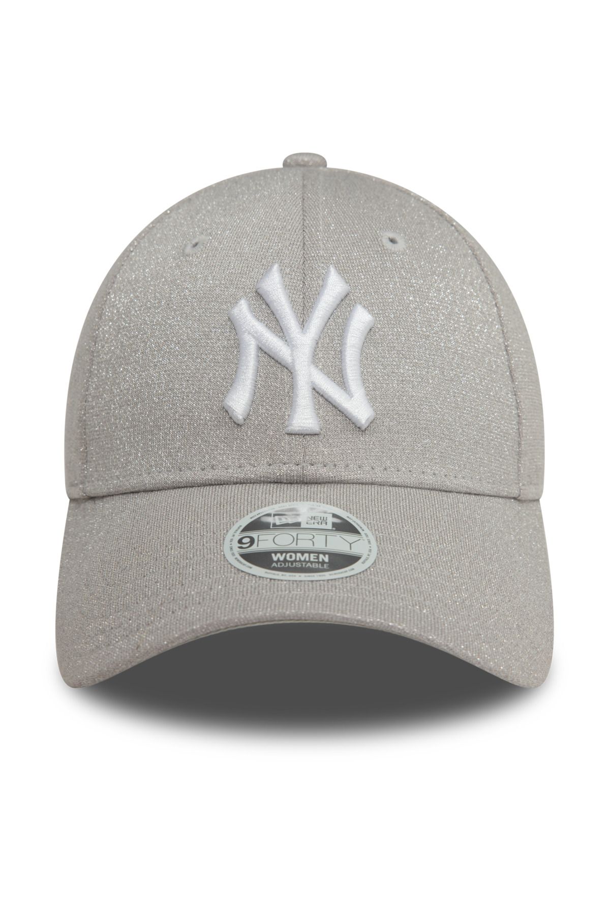 NEW ERA-New York Yankees Women's Silver Glitter Hat 60580739 2