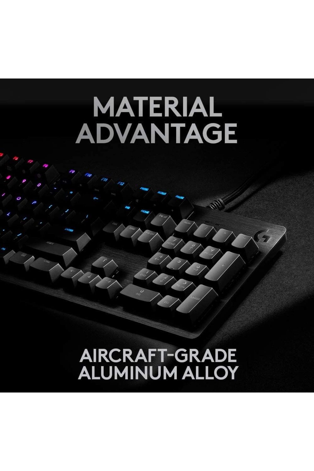logitech-G513 Carbon RGB Gaming Keyboard Carbon Linear Switch 4
