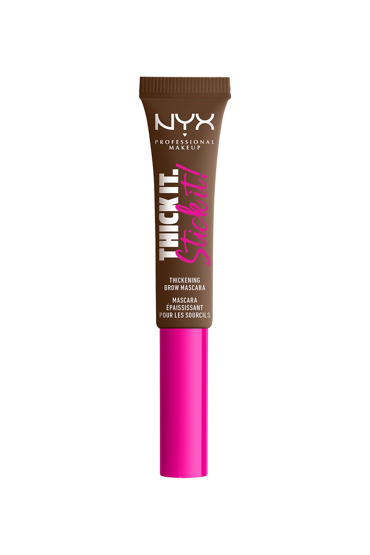 NYX Professional Makeup-| Thick It Stick It Thickening Brow Mascara, Eyebrow Gel - Brunette 3