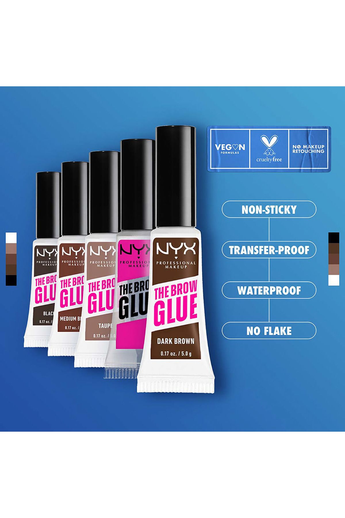 NYX Professional Makeup-| The Brow Glue Instant Brow Styler - Taupe 6