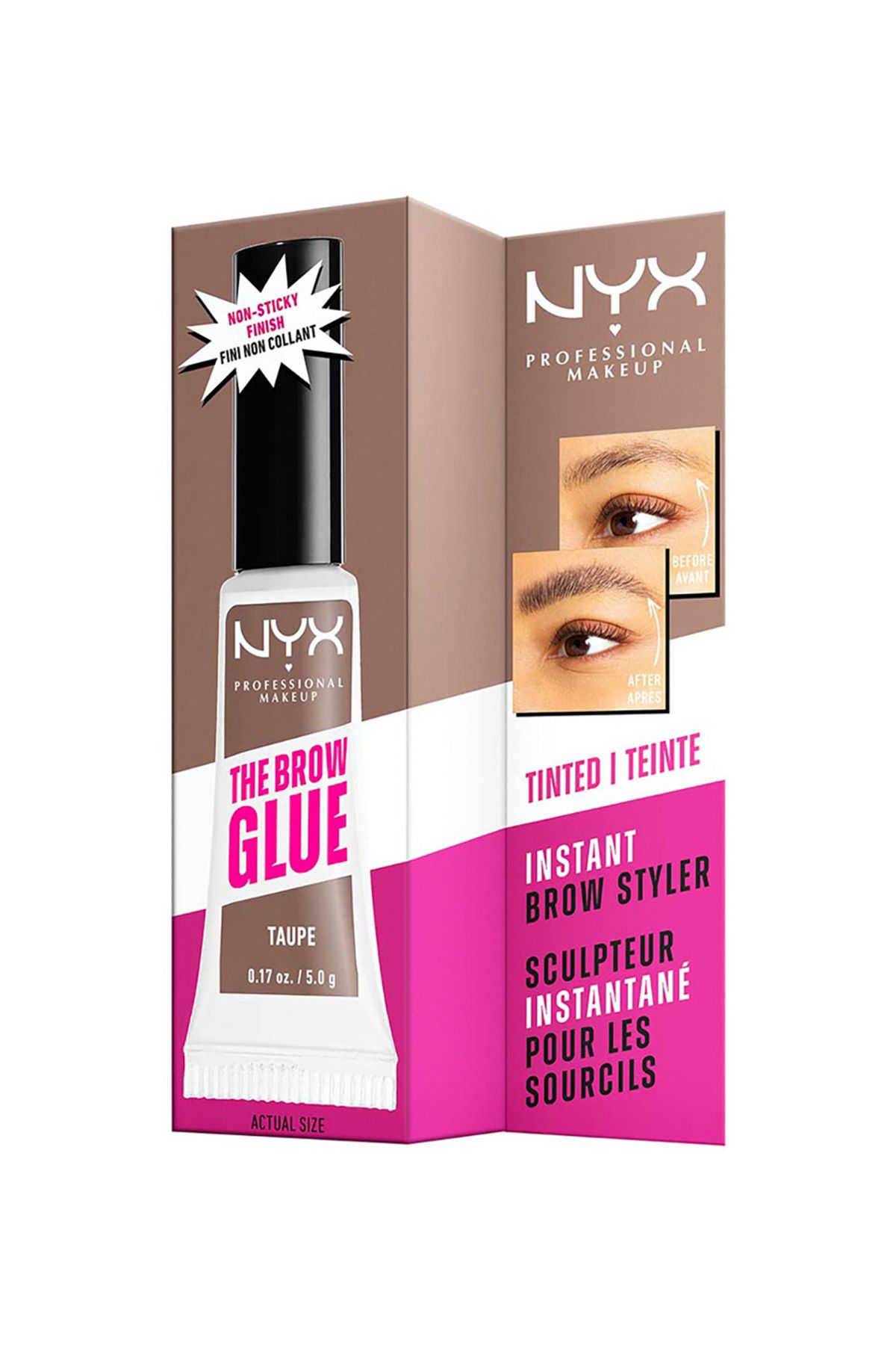 NYX Professional Makeup-| The Brow Glue Instant Brow Styler - Taupe 4