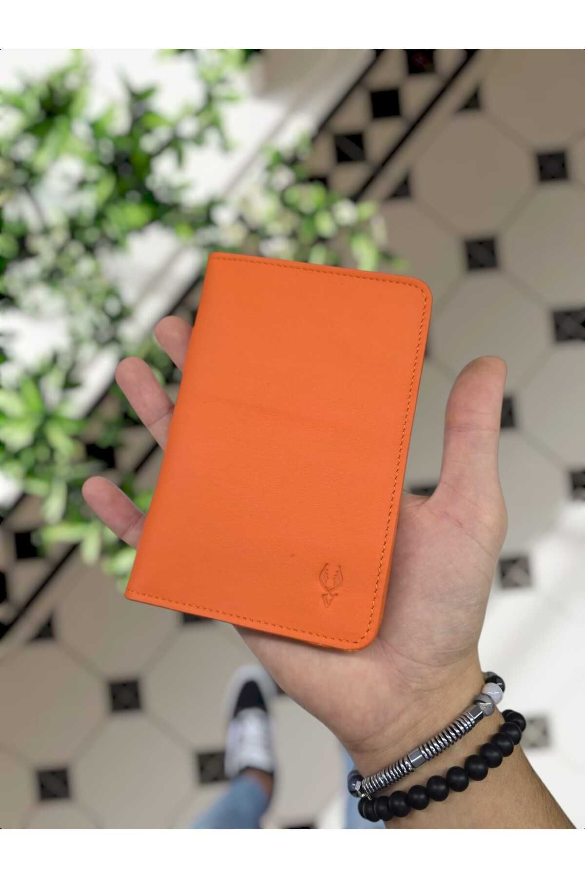 کیف پول زنانه 911 ORANGE COLOR WORLD WALLET BAG CARD MENS HOLY VİSSO