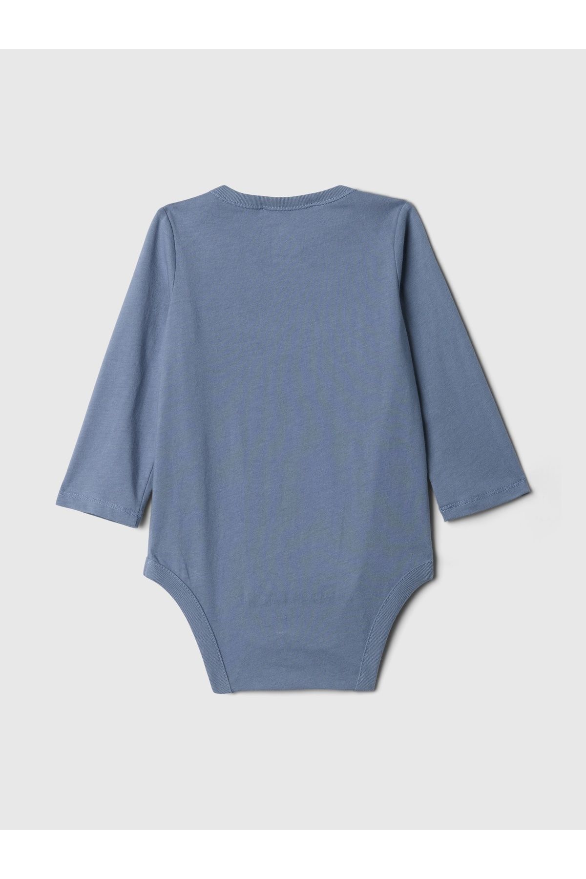 لباس بدن GAP Baby Dark Blue First Favorites Logo Bodysuit