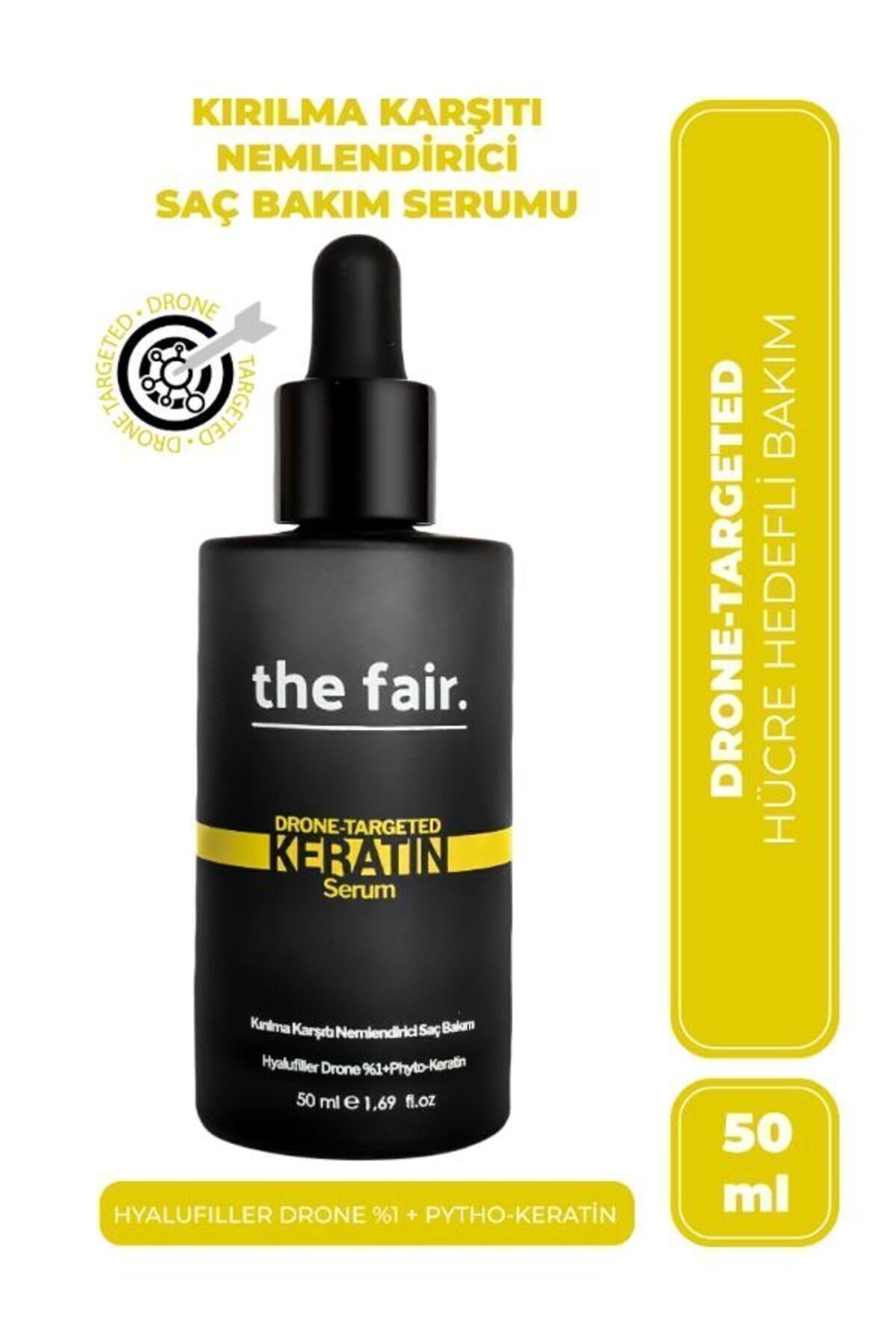 The Fair the fair. Drone-targeted Keratin Kırılma Karşıtı Vegan Saç Serum %1 Hyalufiller Drone Keratin 50 ml-1