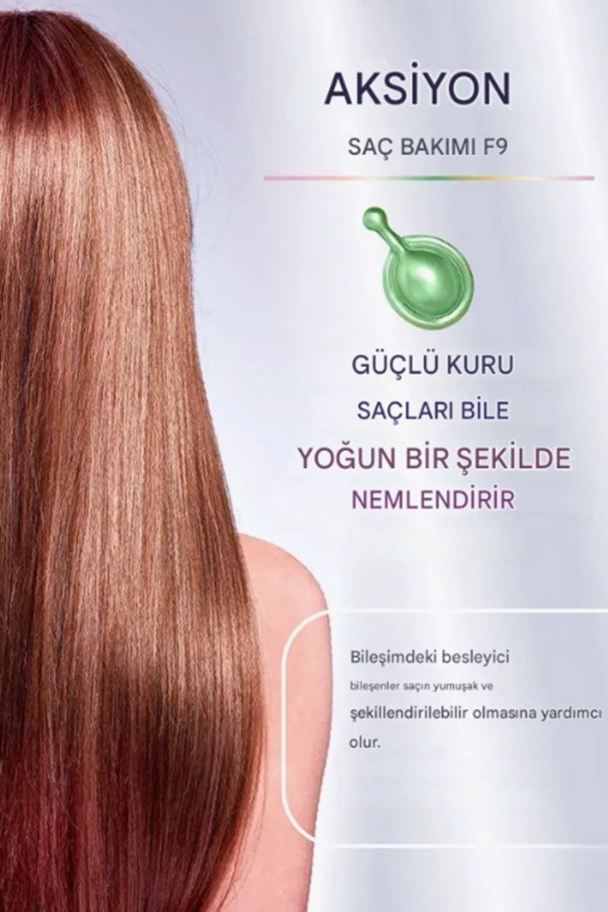Saç Besleyici Uzatıcı Kapsül Serum Buğday Özlü 30 Kapsül 30 Gün 100ML — YSLGNGSEDR4 — تصویر 4 از 7