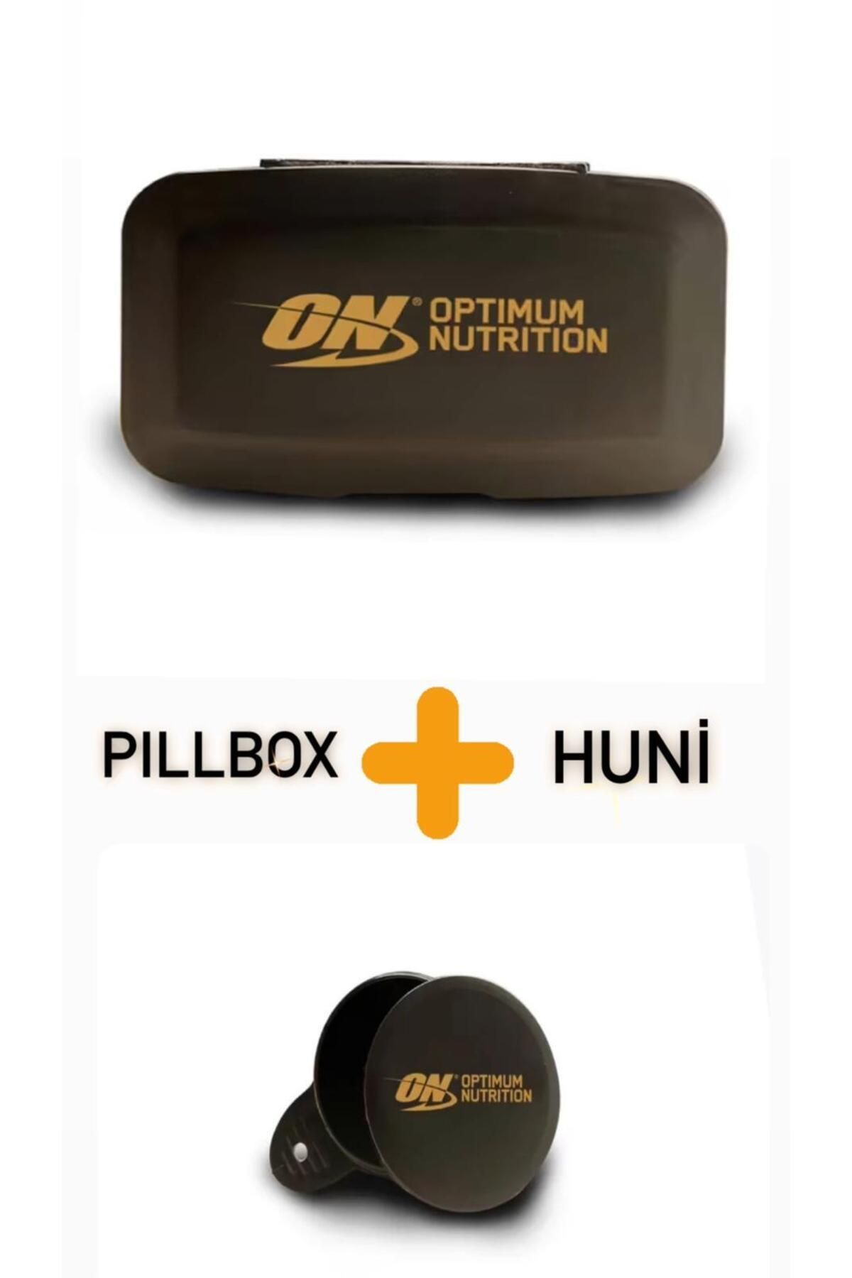 Optimum Nutrition Pillbox + Optimum Nutrition Huni