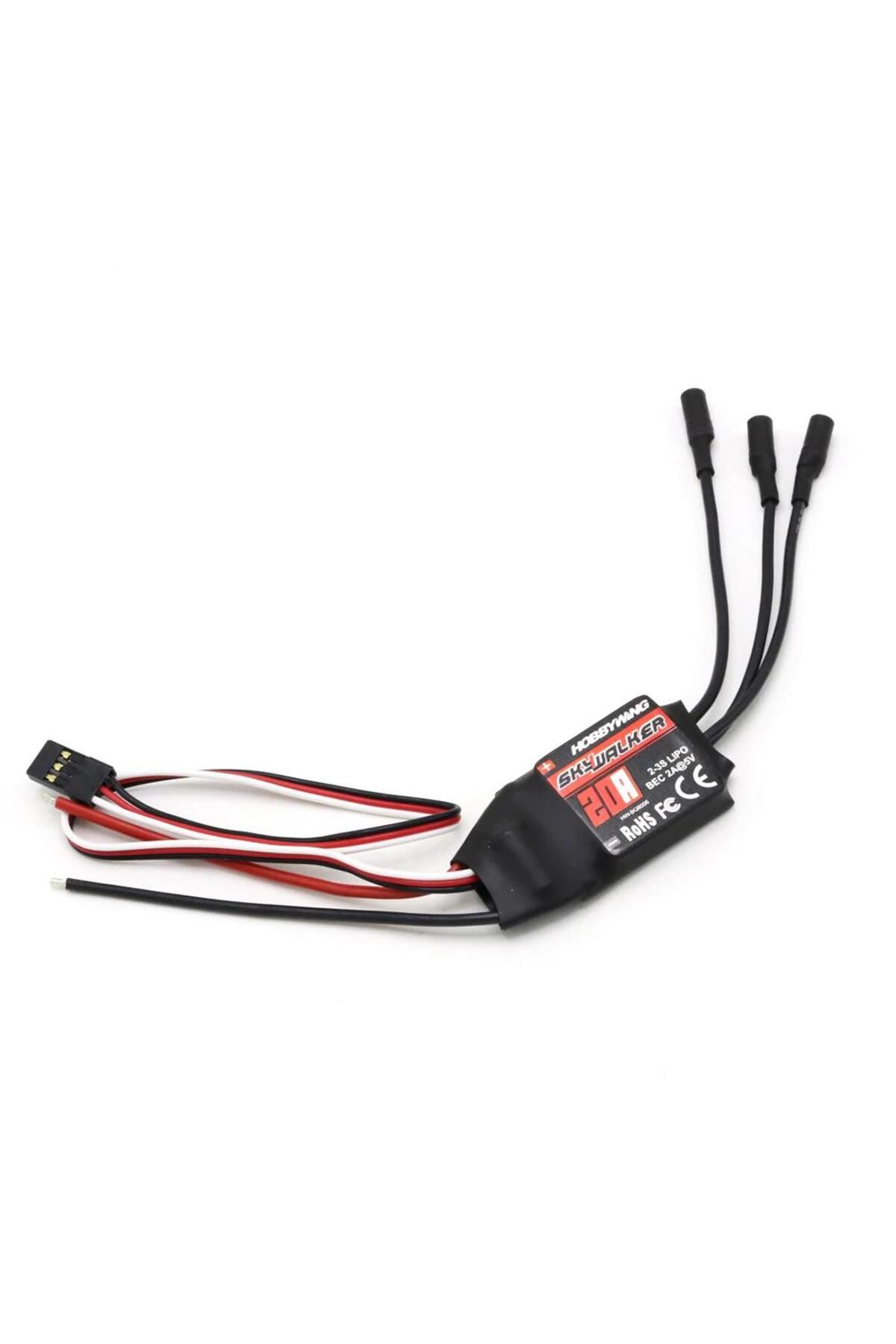 TLS Robotik Hobbywing SkyWalker ESC 20A Uyumlu  Brushless Fırçasız Motor Hız Kontrol Sürücüsü