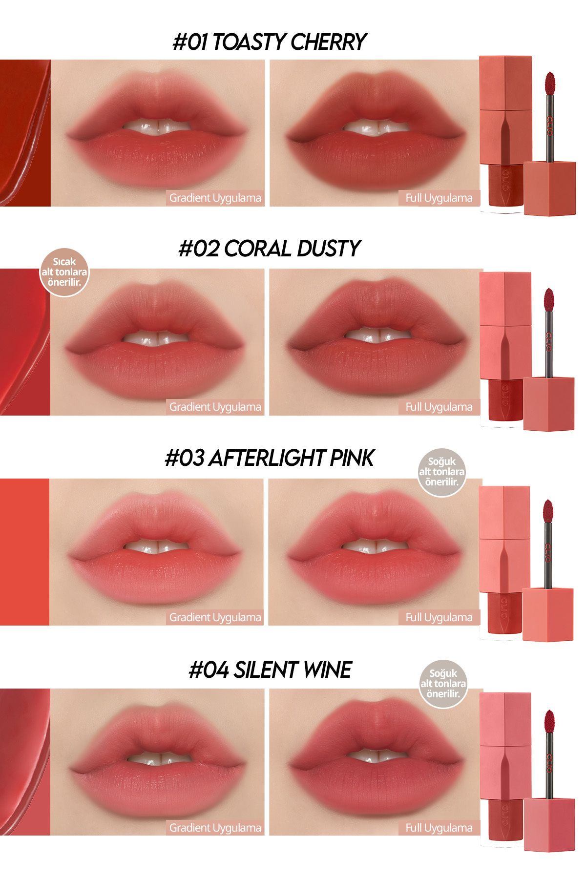 CLIO-Clio Dewy Blur Tint - Light Texture, Moisturizing, Blur Effect (06 Cozy Peach) 3