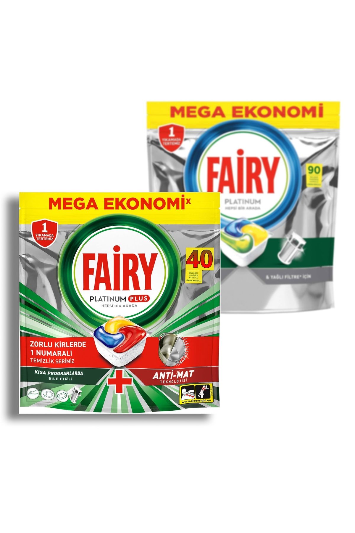 Fairy Favori 9040 - Fairy Platinum Plus 40 ve Fairy Platinum 90