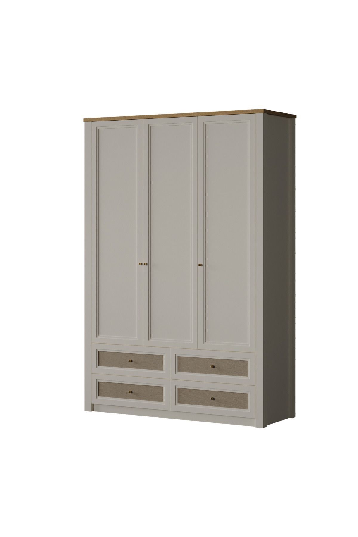 Almila Corso 3 Kapaklı ve Çekmeceli Dolap fotoğrafı 5 (önizleme)