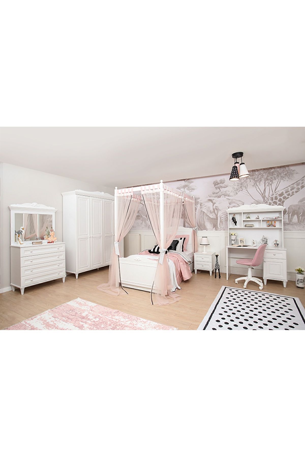 Almila Lora 4 Kapaklı Dolap fotoğrafı 3 (önizleme)