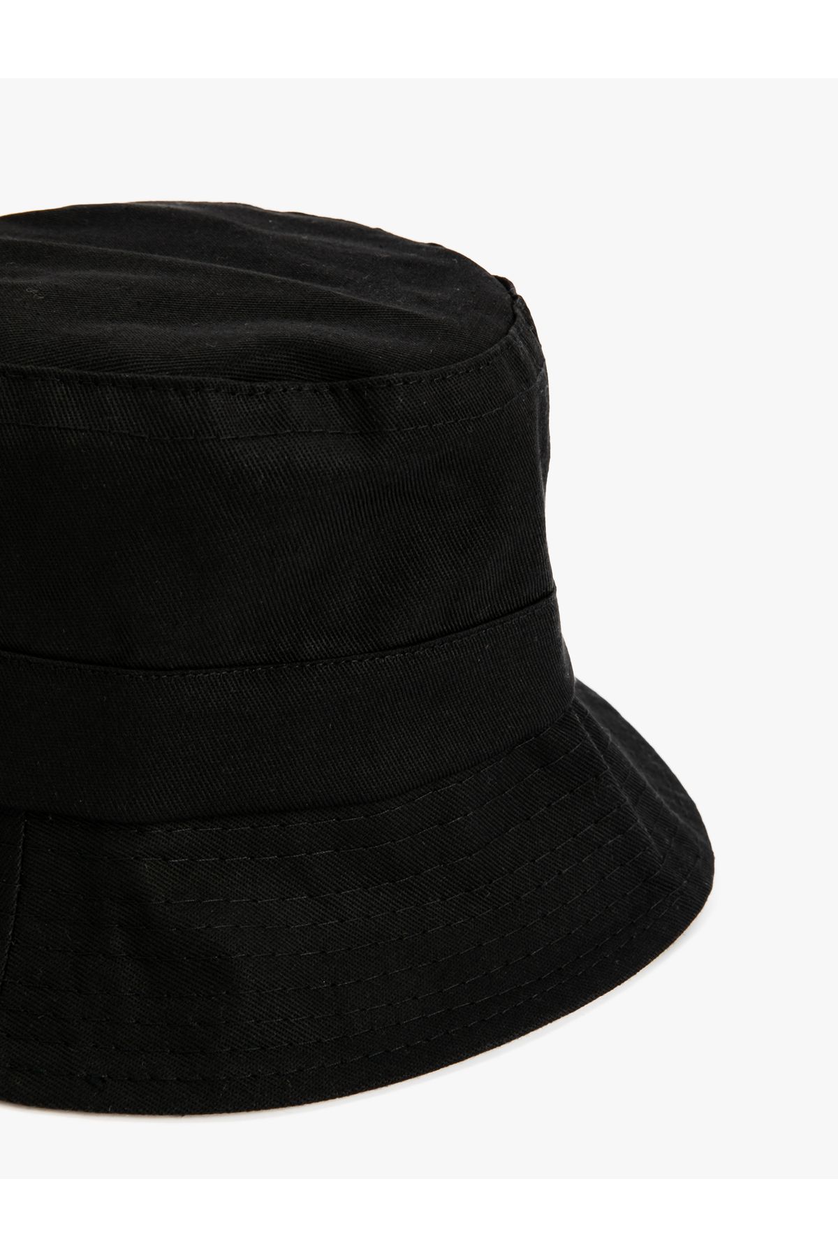 Koton-Bucket Hat with Stitching Detail 3