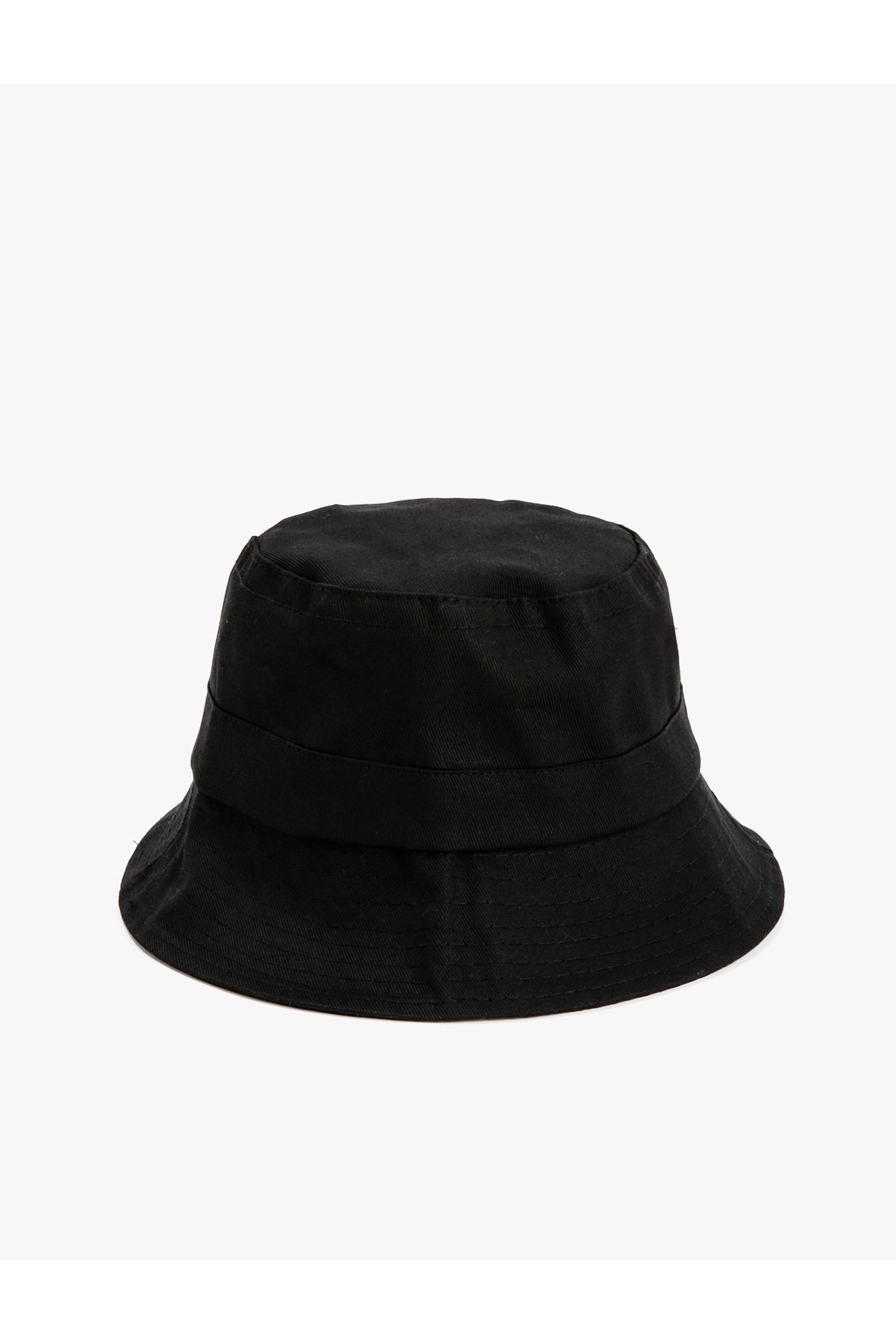 Koton-Bucket Hat with Stitching Detail 1