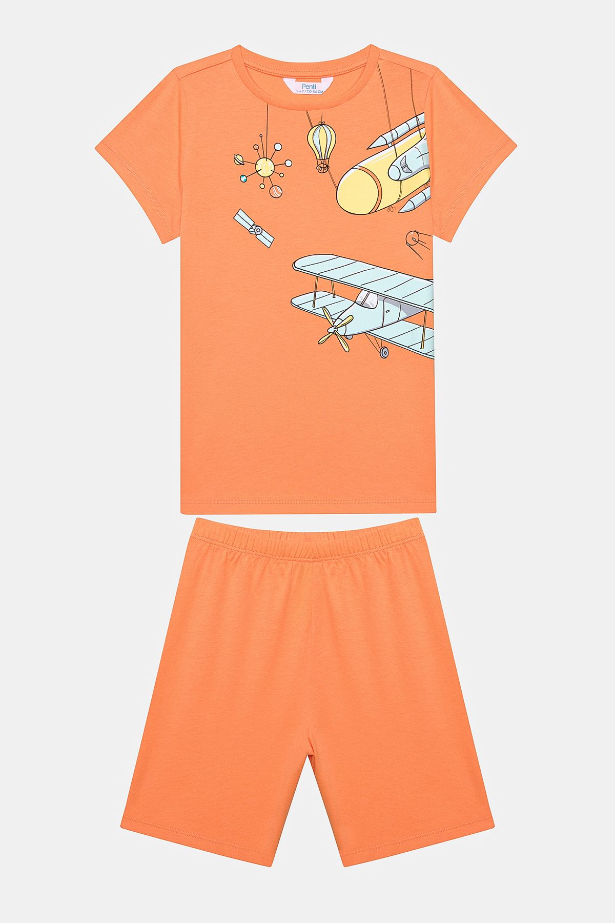 Penti-Boy's Technology Museum Multicolored 2-Piece Pajama Set 5