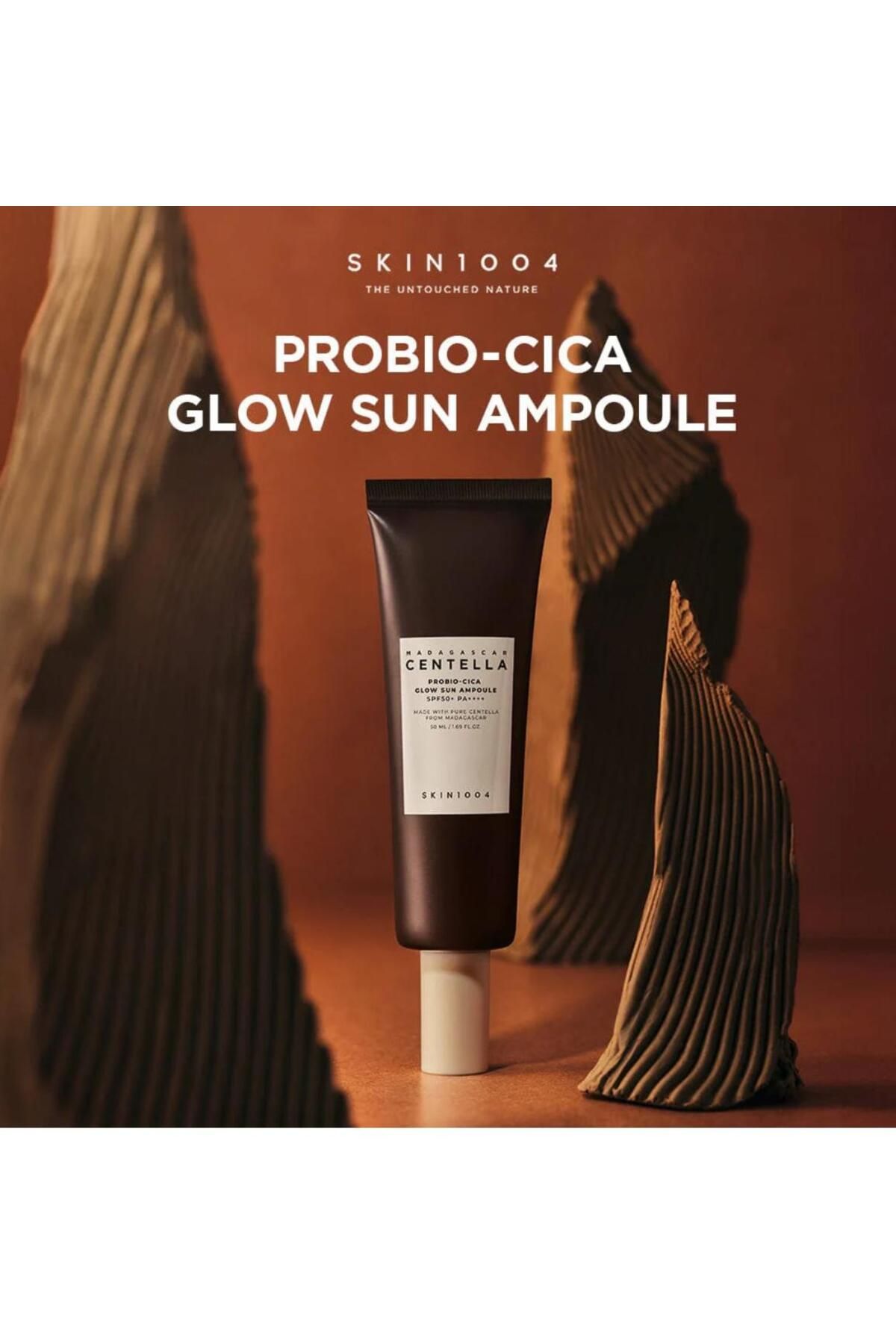 Skin1004 Madagascar Probio-cica Glow Sun آمپول 50 میلی لیتری 50+ Pa ++++++