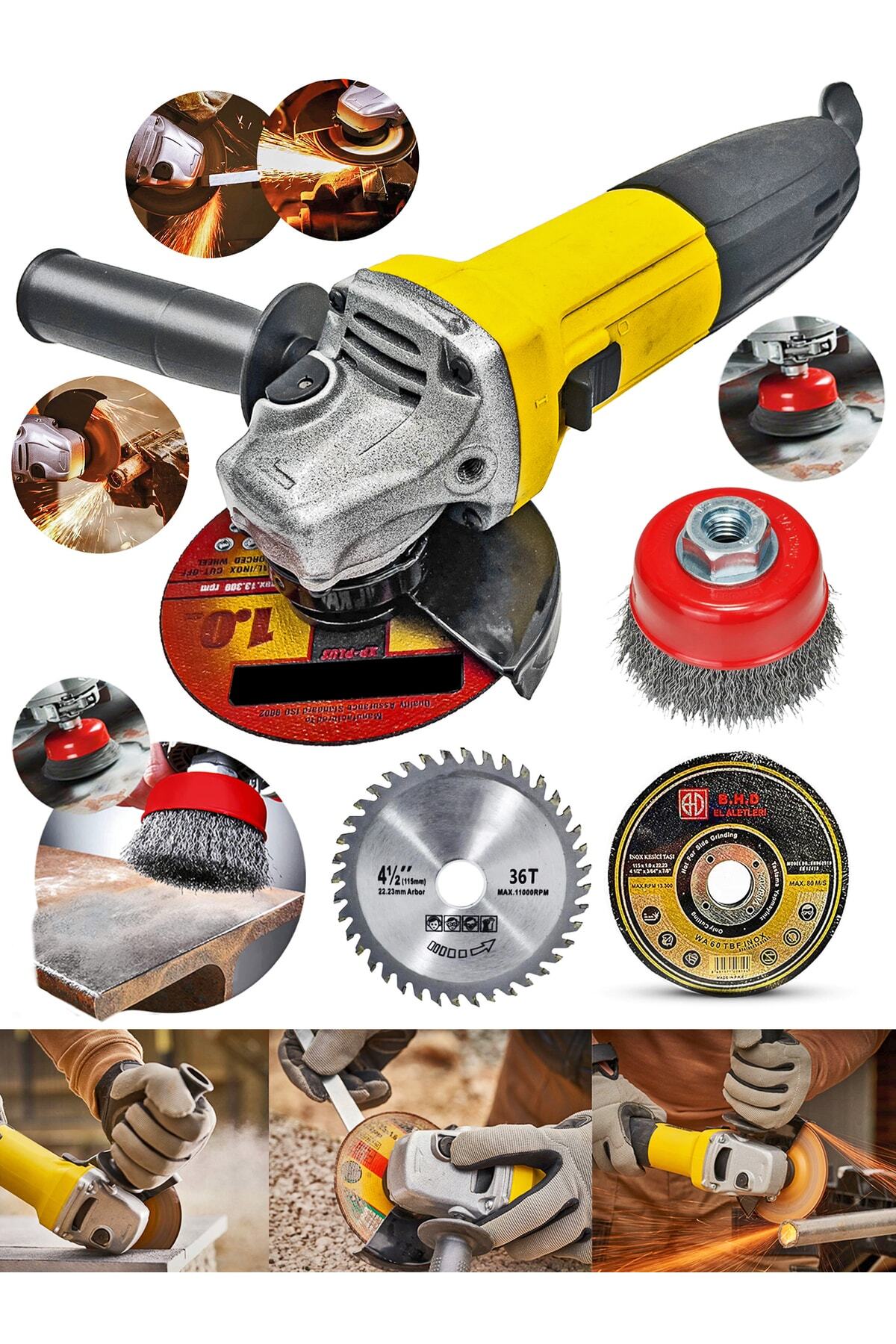PROXTECH Full Set Metal Şanzuman Bakır Sargılı Bhd Avuç Içi