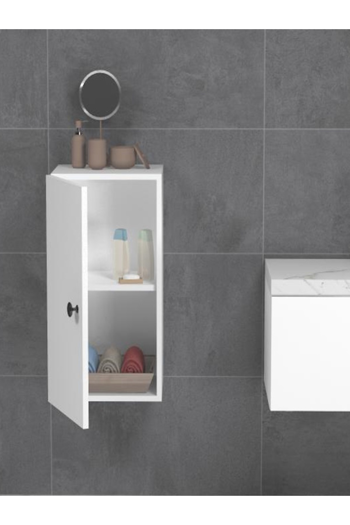 Muhteşem Havlu Dolabı modeli dekorasyonu