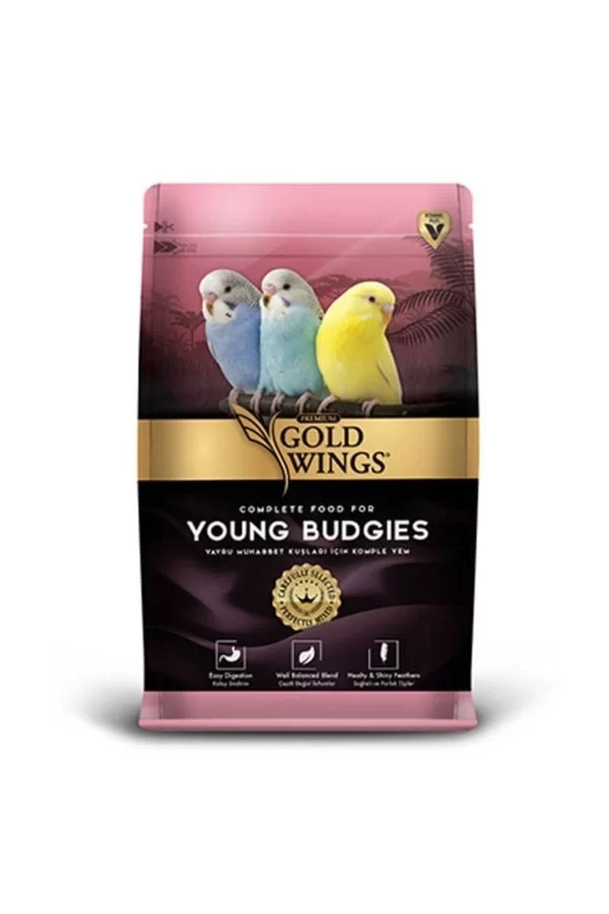 Gold Wings Premium Yavru Muhabbet Kuşu Yemi 1 Kg