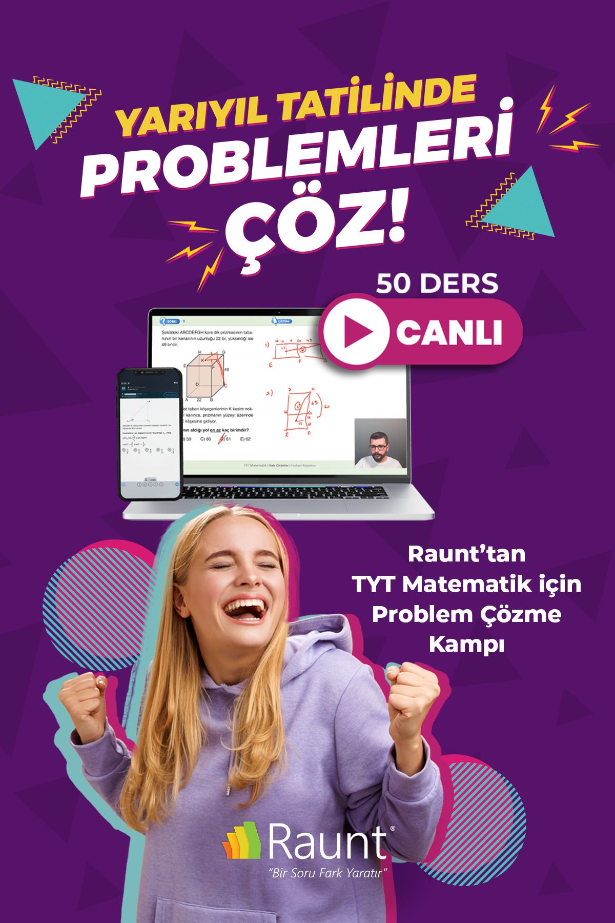 Raunt Canlı TYT Problemler Kampı