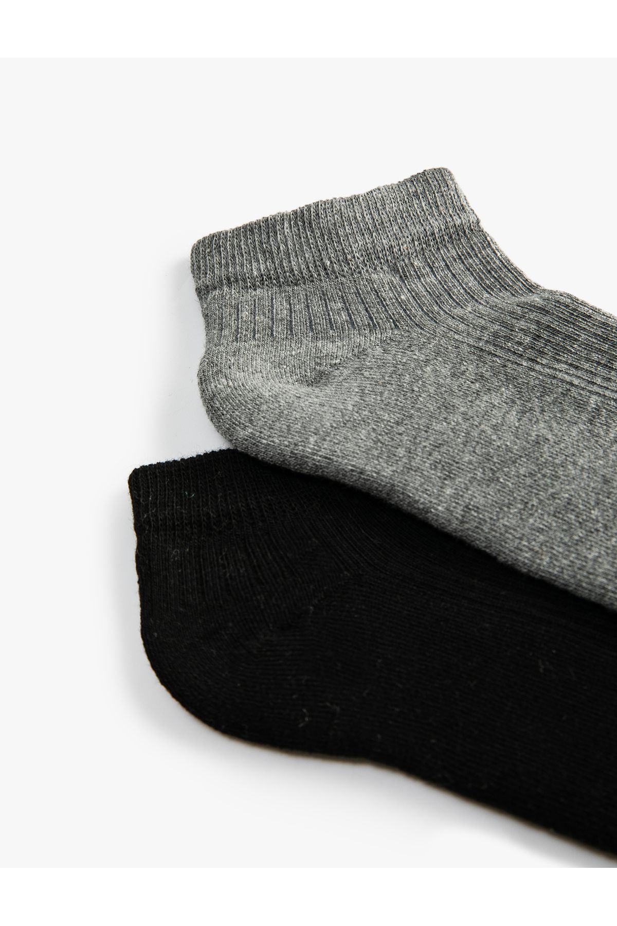 Koton-Set of 2 Basic Booties Socks Multicolored 3