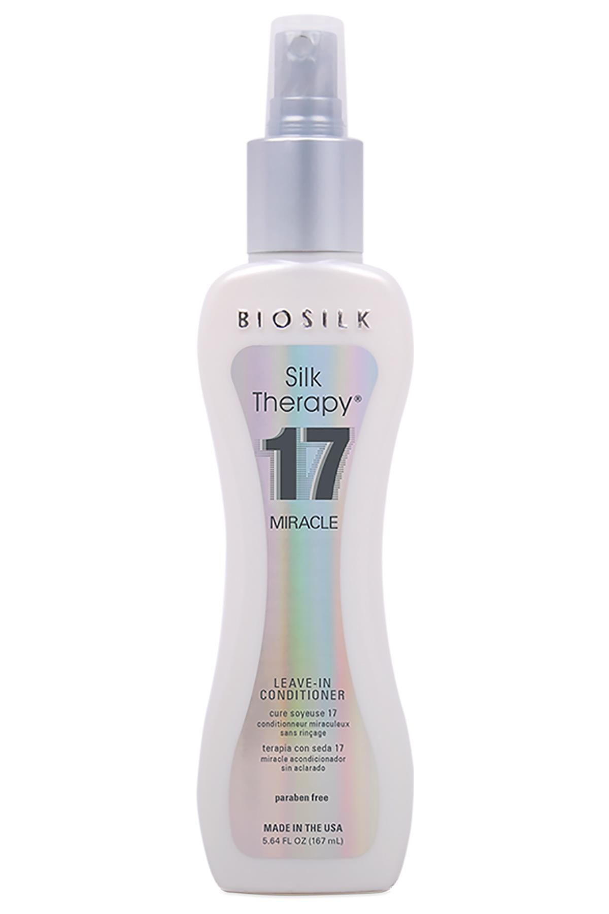 Biosilk Silk Therapy Miracle 17 Durulanmayan Saç Bakım Spreyi 167ML